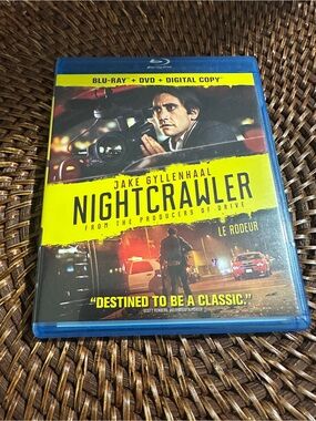 Nightcrawler (Blu-ray + DVD + Digital Copy) Jake Gyllenhaal - Yellow Cover